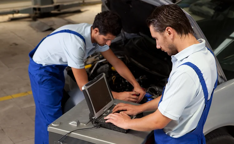 computer mechanic garage