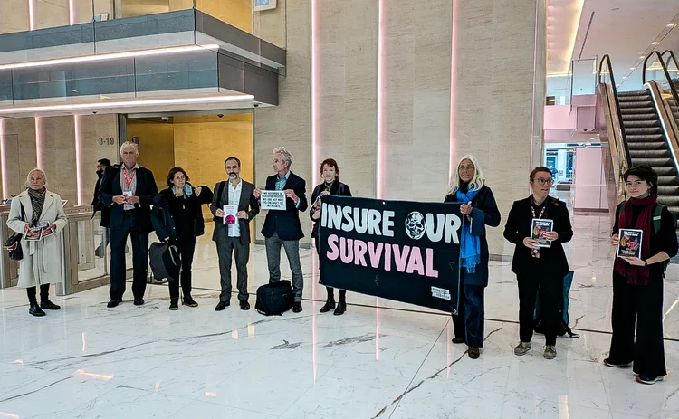 Insure Our Survival protest 