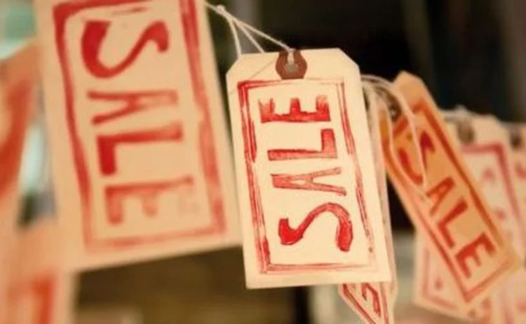 Sale sign