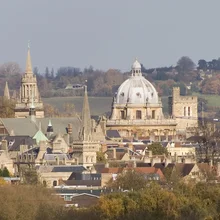 Oxford's famous 'Dreaming Spires' landscape