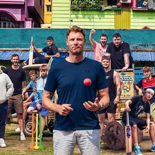 Freddie Flintoff’s Field of Dreams show on BBC iPlayer. 