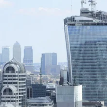 The Walkie Talkie building at 20 Fenchurch Street London